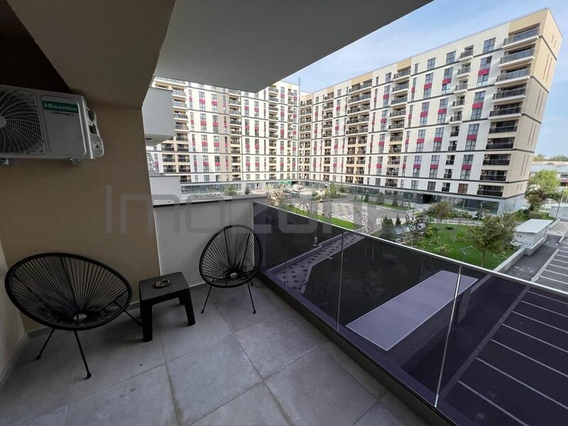 Ansamblul Aqua City 2 camere, 56 mp, etaj 3, mobilat-utilat